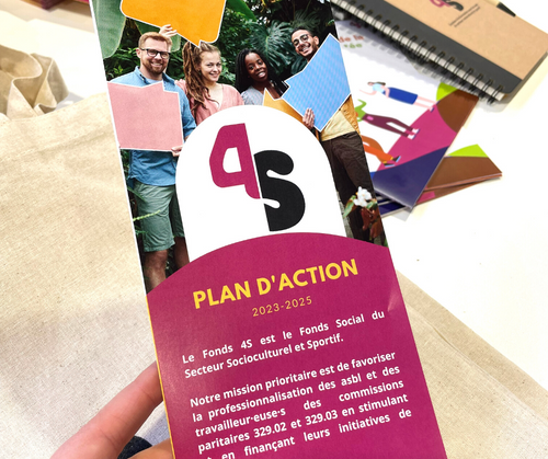 Plan d'action 2023-2025 du Fonds 4S - Brochure informative