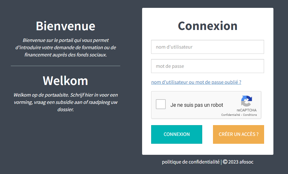 extranet Plan d'action 2023-2025 du Fonds 4S - Brochure informative