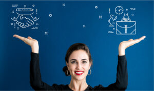 femme travail contrat Plan d'action 2023-2025 du Fonds 4S - Brochure informative